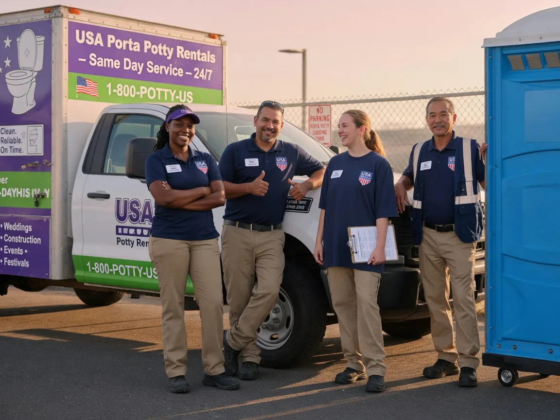 Porta Potty Rental company in Willits, CA